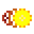 Noita spell icon for Expanding Sphere