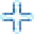 Noita spell icon for Plasma Beam Cross