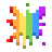 Noita spell icon for Rainbow Glimmer
