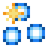Noita spell icon for Bubble Spark With Trigger